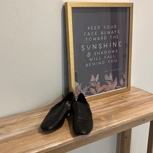 1.State Black Loafers